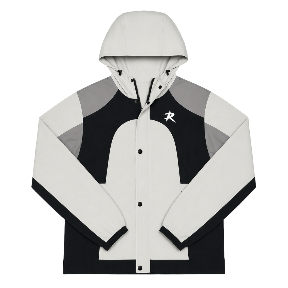GREY WINDBREAKER