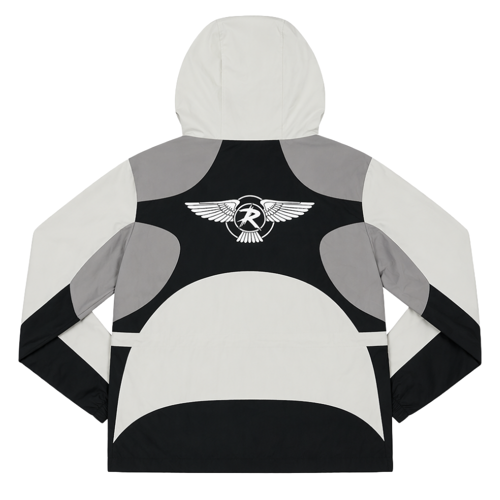 GREY WINDBREAKER