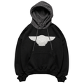 BLACK/GREY HOODIE